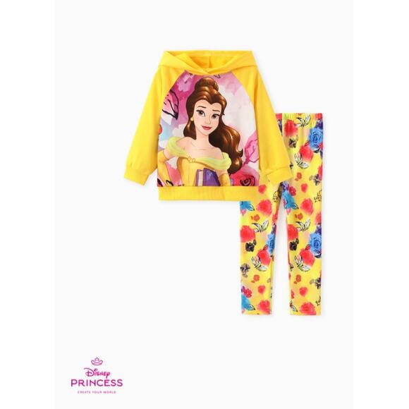 Officially licensed Disney Princess Toddler Soft, COMFORTABLE NEW With tags 2 pc - Picture 1 of 5